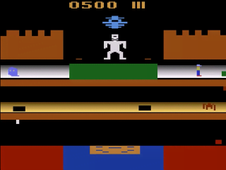 Frankenstein's Monster title screen for Atari 2600